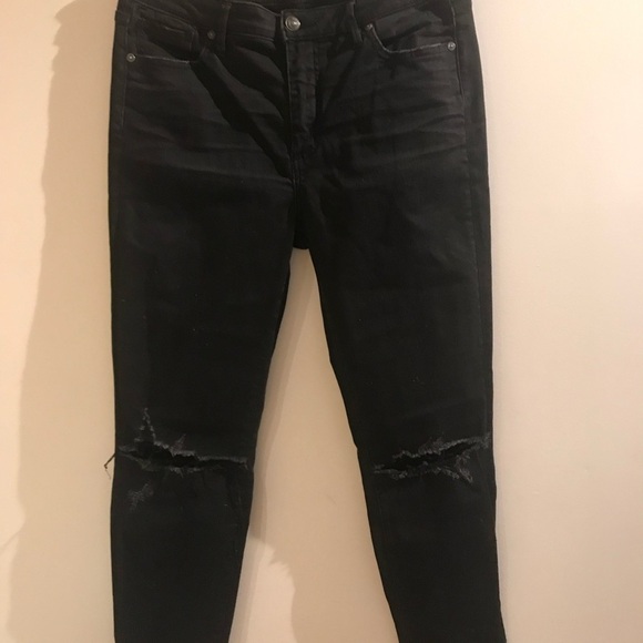 silver jeans ripped​​​​ - Picture 1 of 5